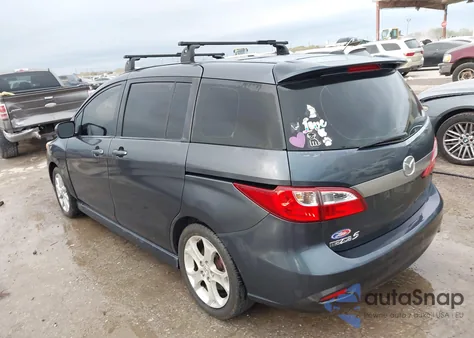 2012 Mazda Mazda5 Grand Touring из США, поврежденный, VIN JM1CW2DLXC0124793